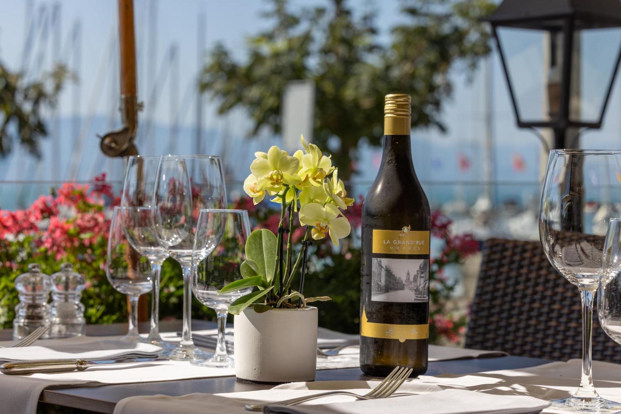 Romantik Hotel Mont Blanc au Lac Morges Extérieur photo