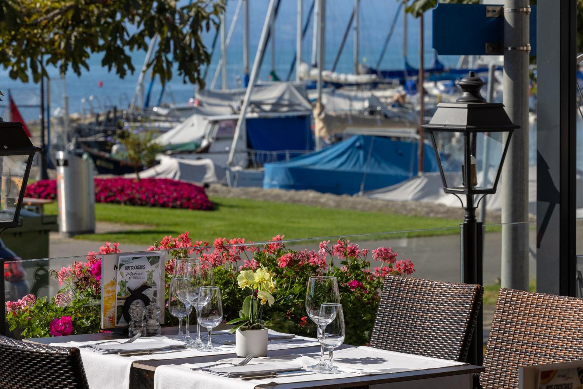 Romantik Hotel Mont Blanc au Lac Morges Extérieur photo