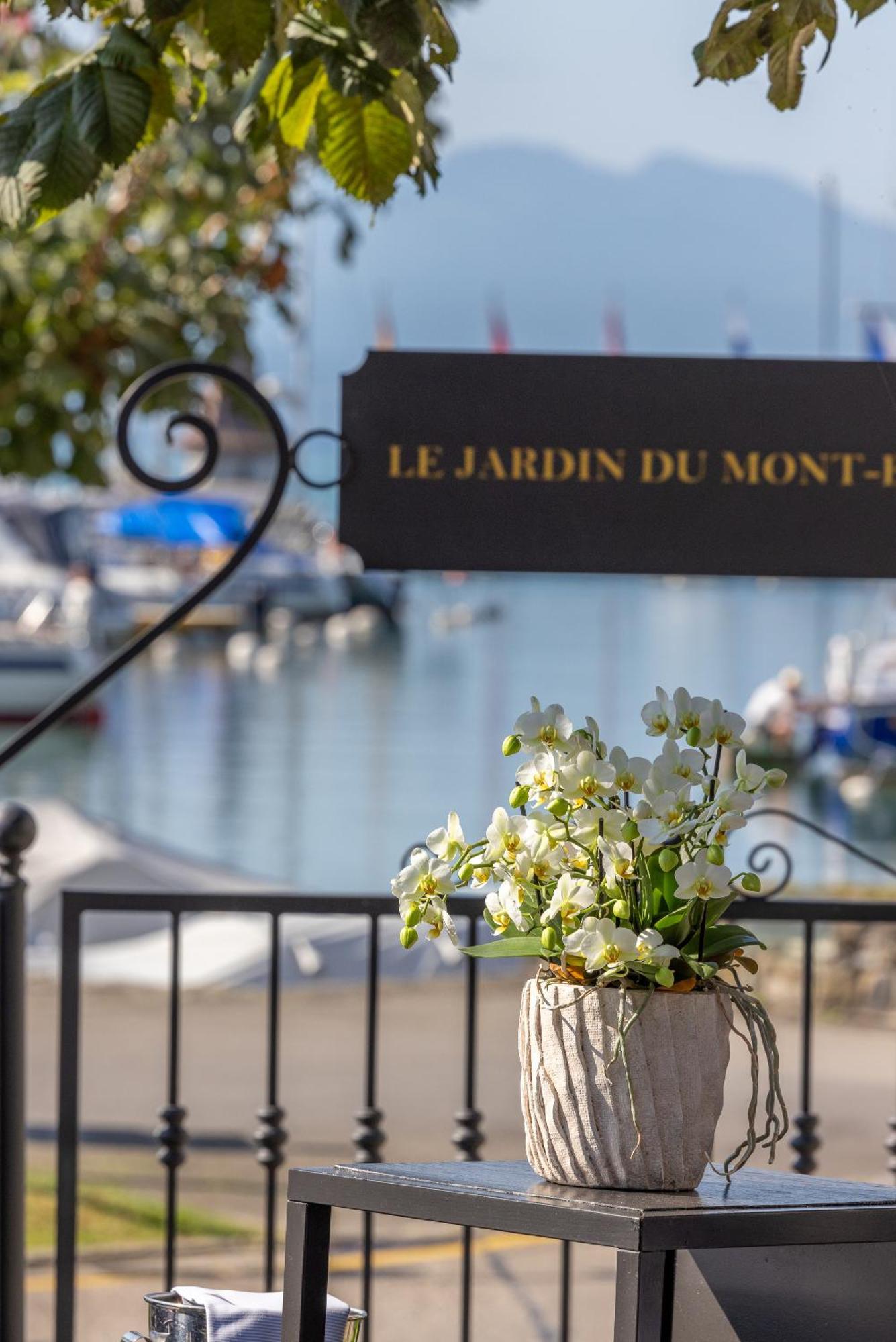 Romantik Hotel Mont Blanc au Lac Morges Extérieur photo