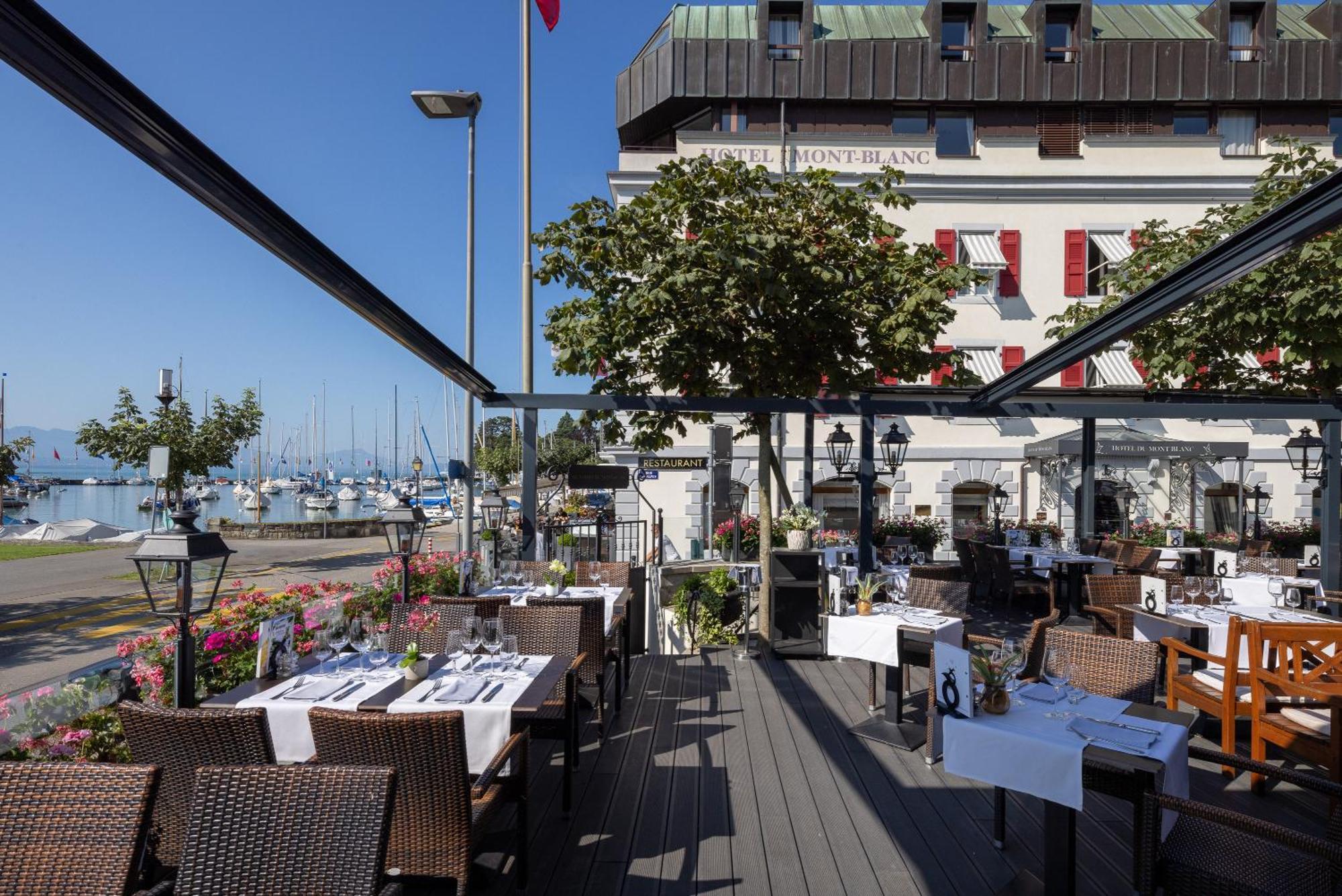 Romantik Hotel Mont Blanc au Lac Morges Extérieur photo