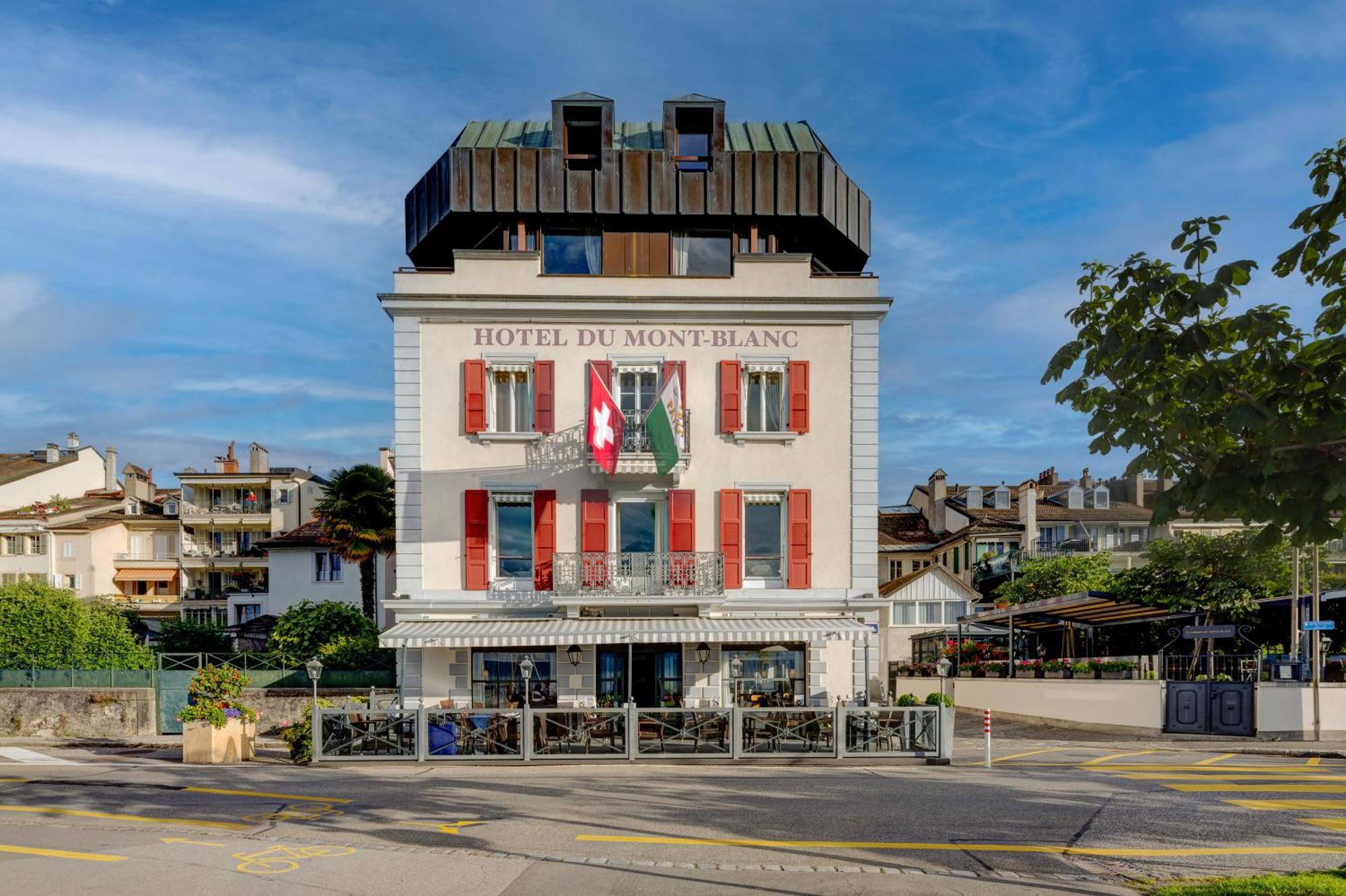 Romantik Hotel Mont Blanc au Lac Morges Extérieur photo