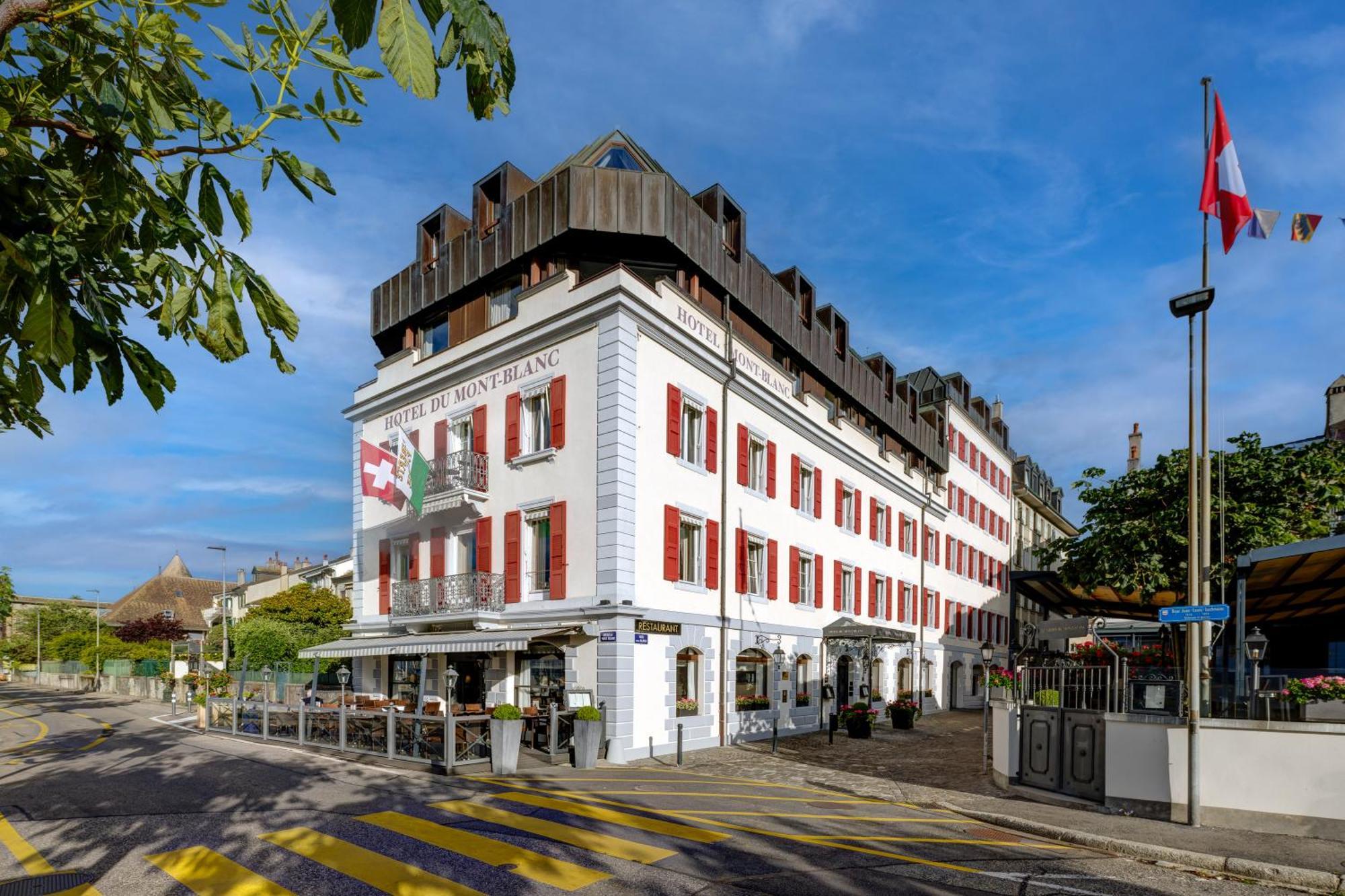 Romantik Hotel Mont Blanc au Lac Morges Extérieur photo