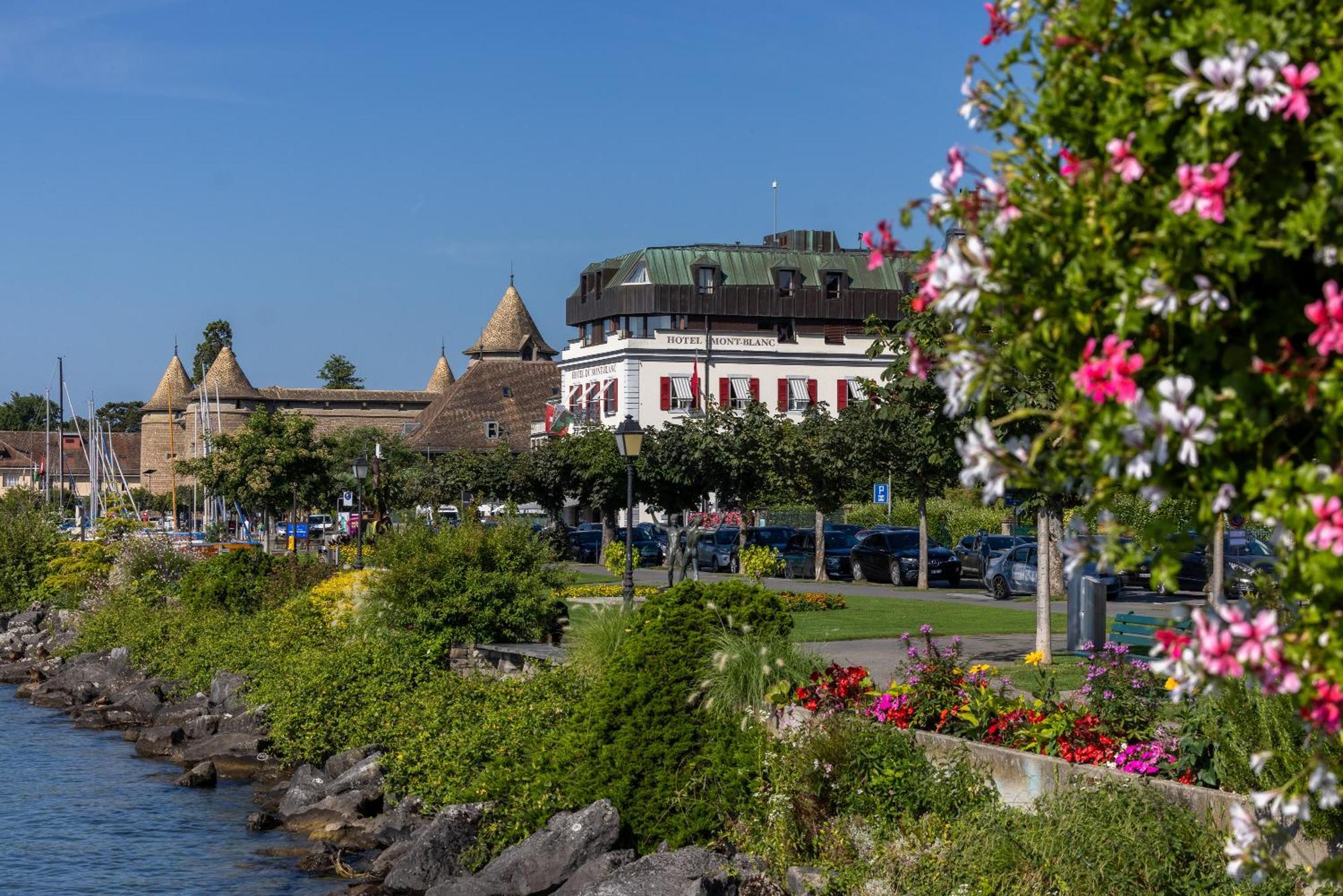 Romantik Hotel Mont Blanc au Lac Morges Extérieur photo
