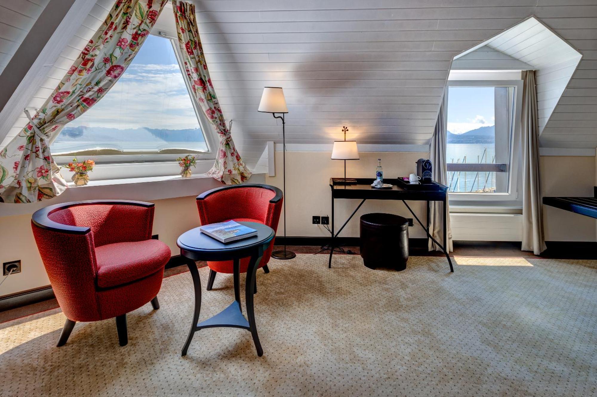 Romantik Hotel Mont Blanc au Lac Morges Extérieur photo