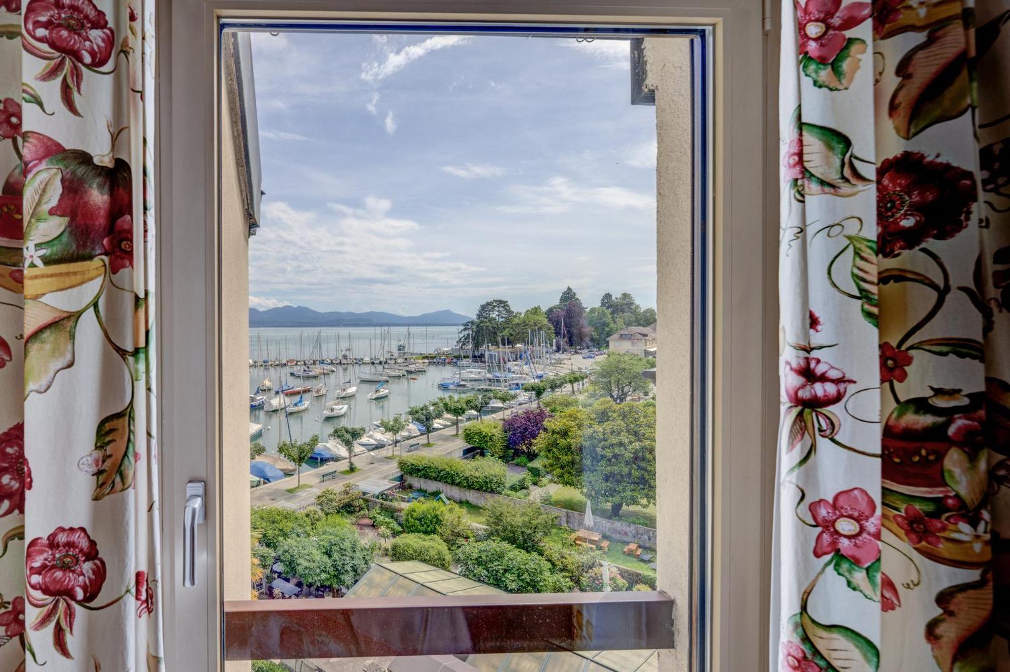 Romantik Hotel Mont Blanc au Lac Morges Extérieur photo